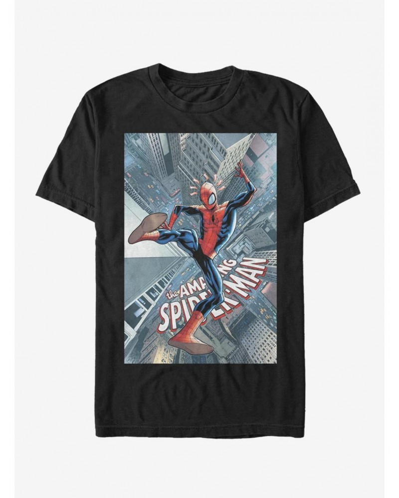 Marvel Spider-Man Spider-Man City Oct.18 T-Shirt $7.65 T-Shirts