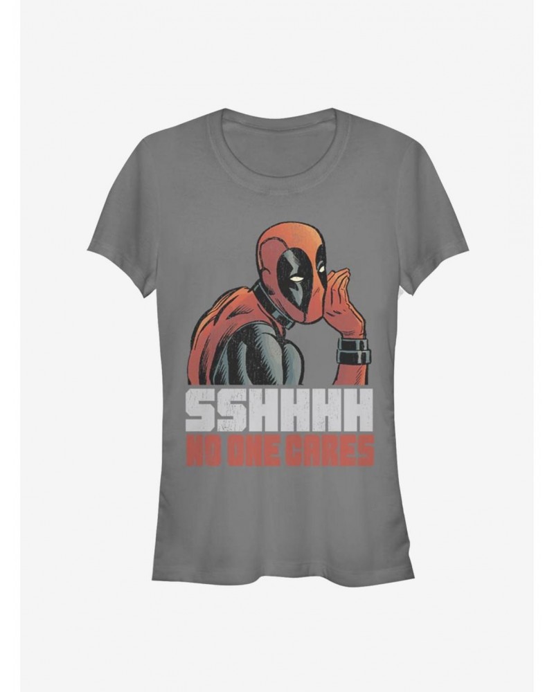 Marvel Deadpool No One Girls T-Shirt $7.77 T-Shirts