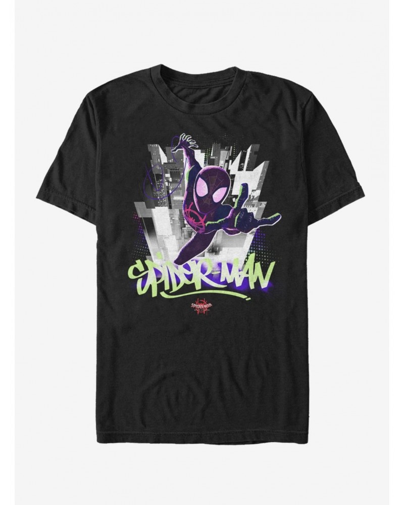 Marvel Spider-Man Brooklyn Graffiti T-Shirt $9.37 T-Shirts