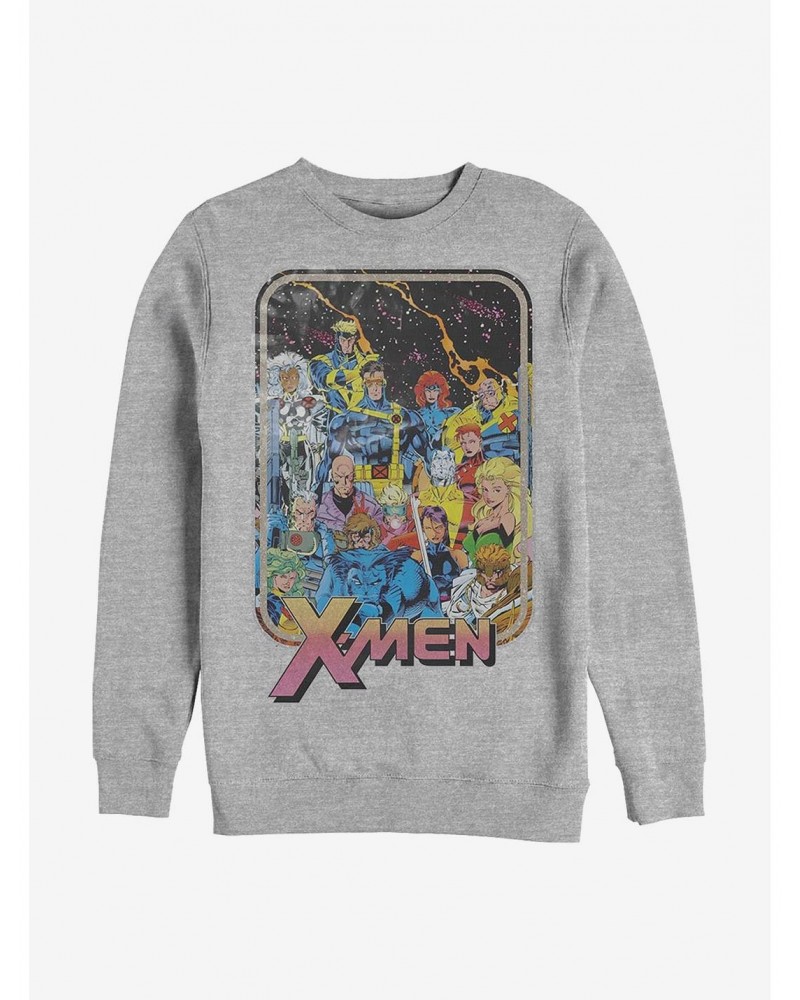 Marvel X-Men 70's Retro Originals Crew Sweatshirt $14.17 Sweatshirts