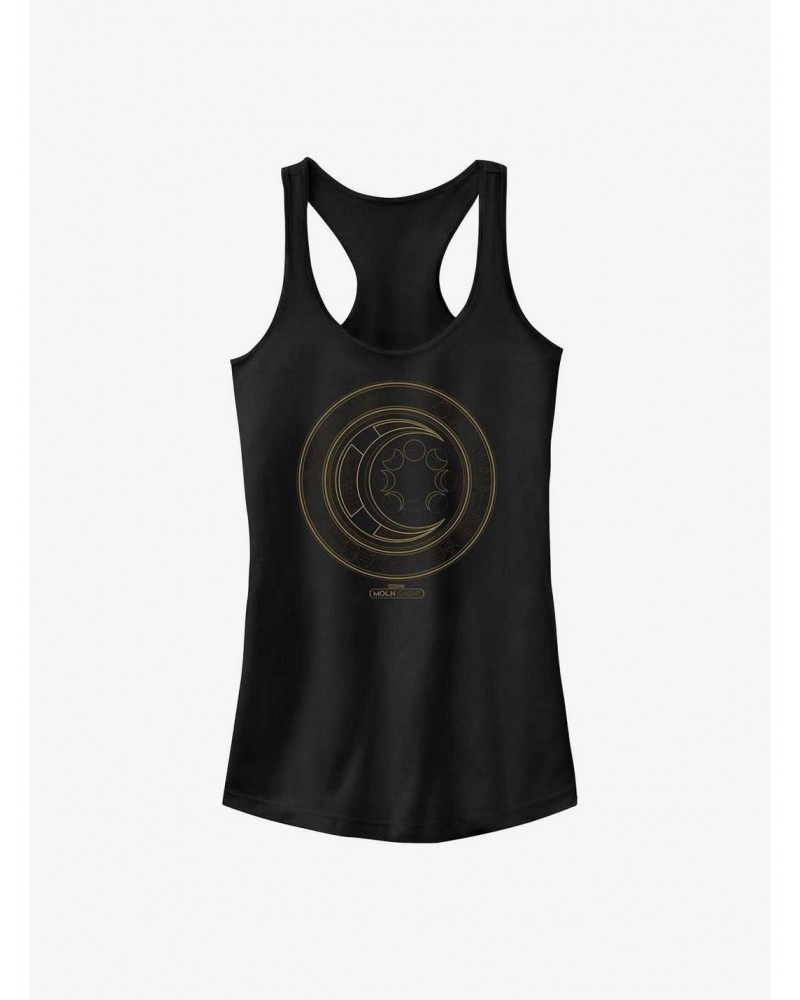 Marvel Moon Knight Hieroglyphics Logo Girls Tank $7.77 Tanks