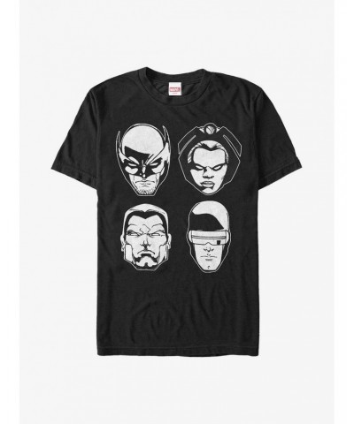 Marvel X-Men Floating Heads T-Shirt $6.69 T-Shirts