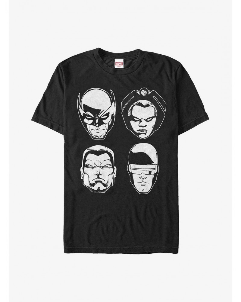 Marvel X-Men Floating Heads T-Shirt $6.69 T-Shirts