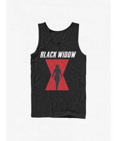 Marvel Black Widow Logo Tank $9.76 Tanks