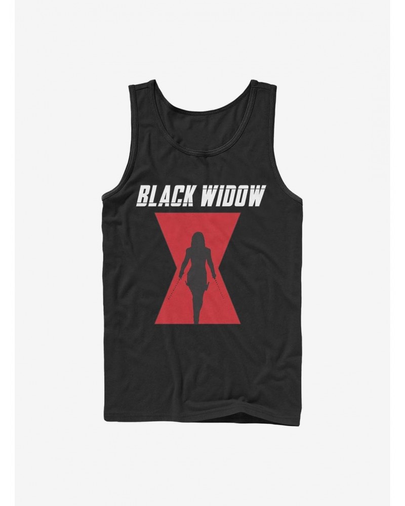 Marvel Black Widow Logo Tank $9.76 Tanks