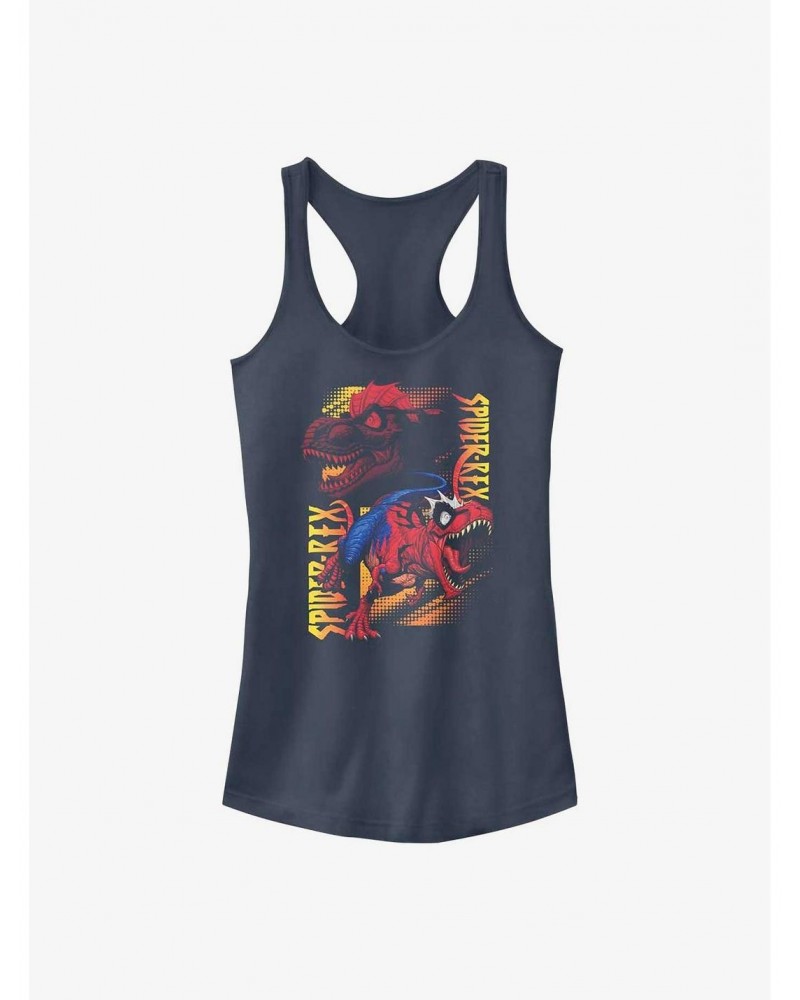 Marvel Spider-Man Spider-Rex Roar Girls Tank $5.98 Tanks