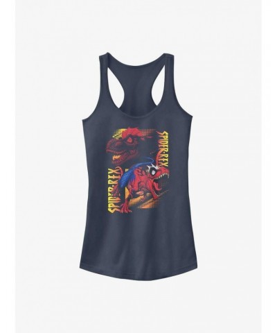 Marvel Spider-Man Spider-Rex Roar Girls Tank $5.98 Tanks