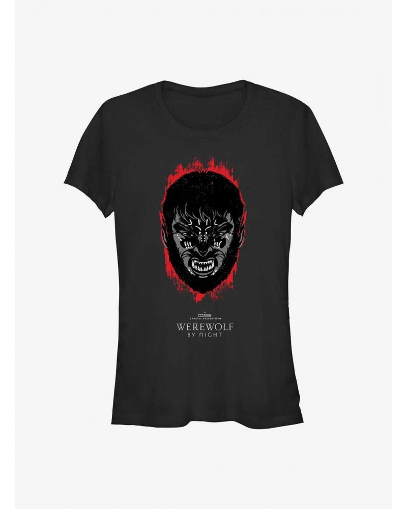 Marvel Studios' Special Presentation: Werewolf By Night Jack Russell Head Girls T-Shirt $7.37 T-Shirts