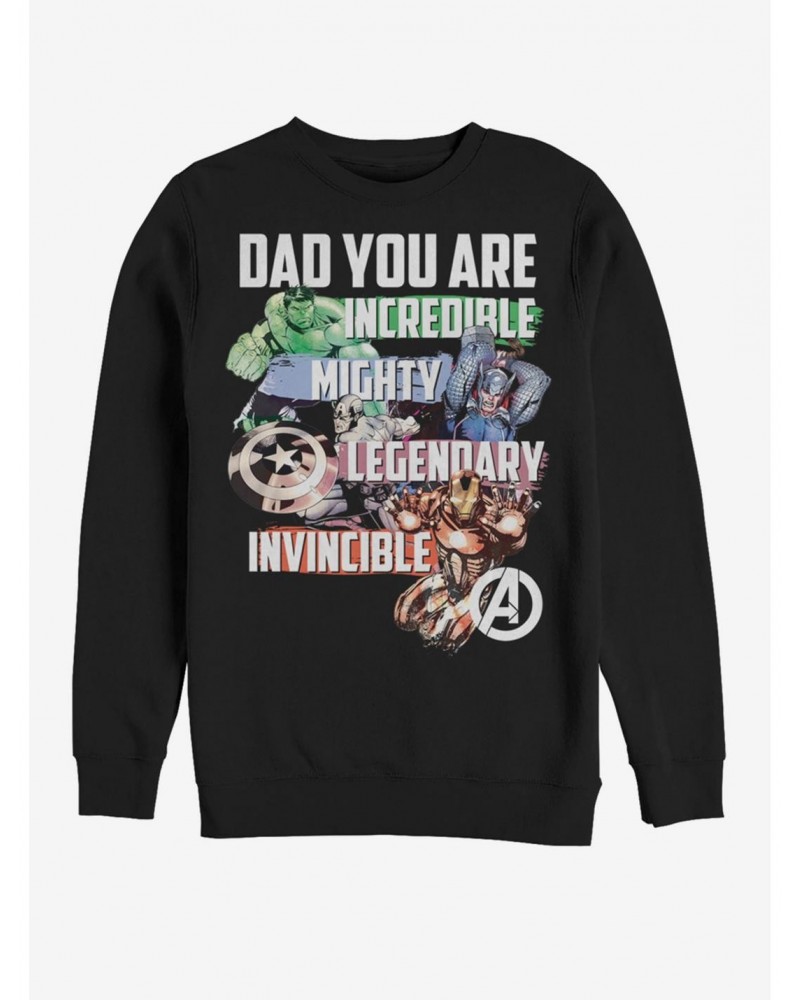 Marvel Avengers Dad Sweatshirt $12.99 Sweatshirts