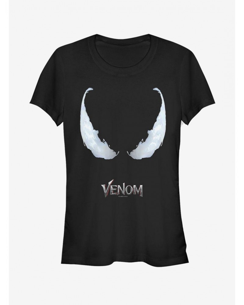 Marvel Venom Eyes Girls T-Shirt $8.17 T-Shirts