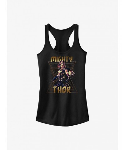 Marvel Thor: Love and Thunder Metal Mighty Thor Girls Tank $7.17 Tanks