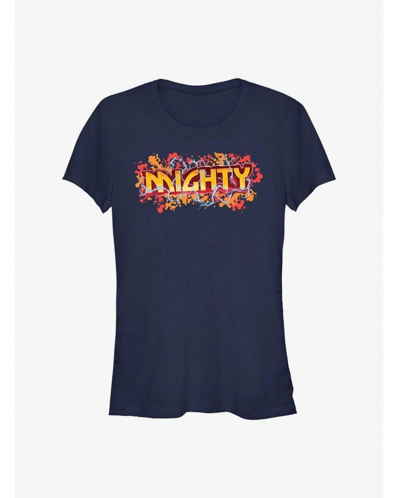 Marvel Thor: Love and Thunder Electric Mighty Girls T-Shirt $7.17 T-Shirts