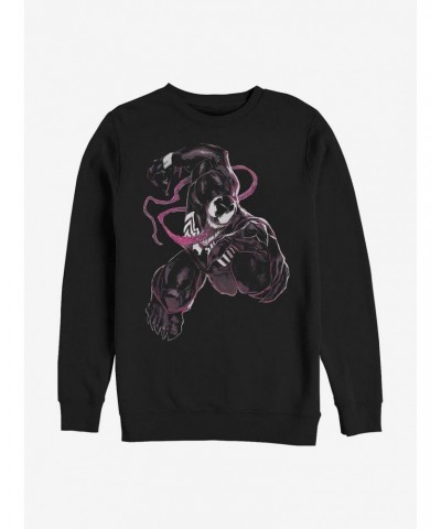 Marvel Venom Attack Crew Sweatshirt $14.76 Sweatshirts