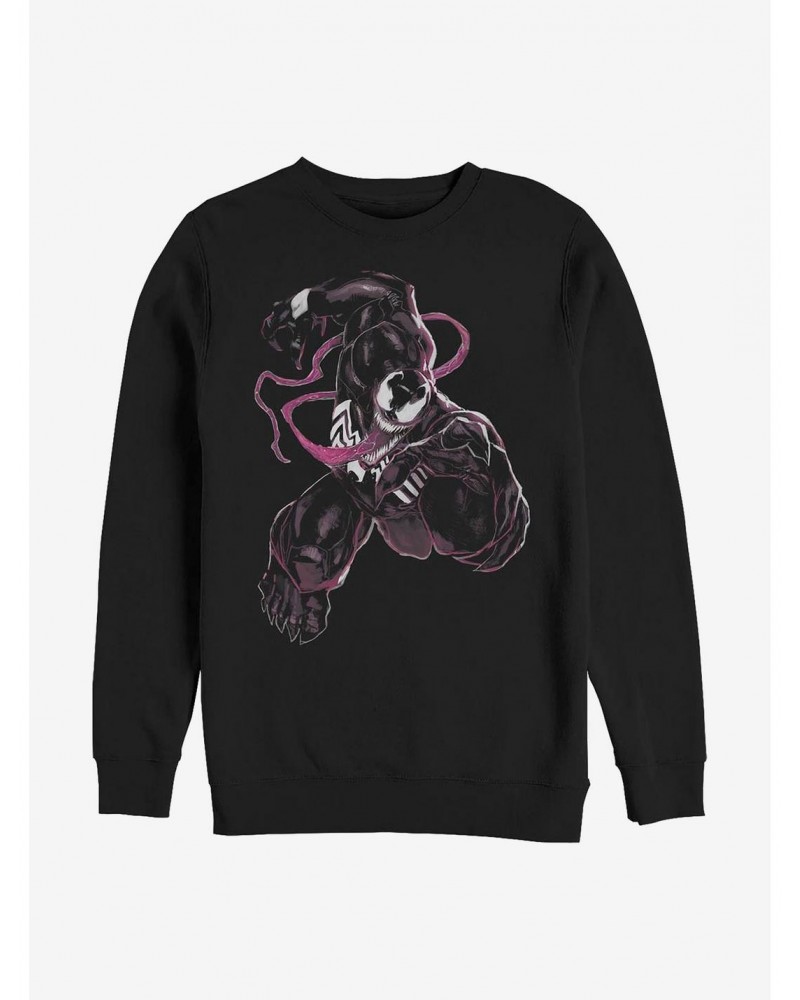 Marvel Venom Attack Crew Sweatshirt $14.76 Sweatshirts