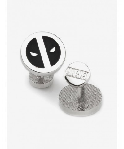 Marvel Deadpool Silver Mask Cufflinks $23.84 Cufflinks