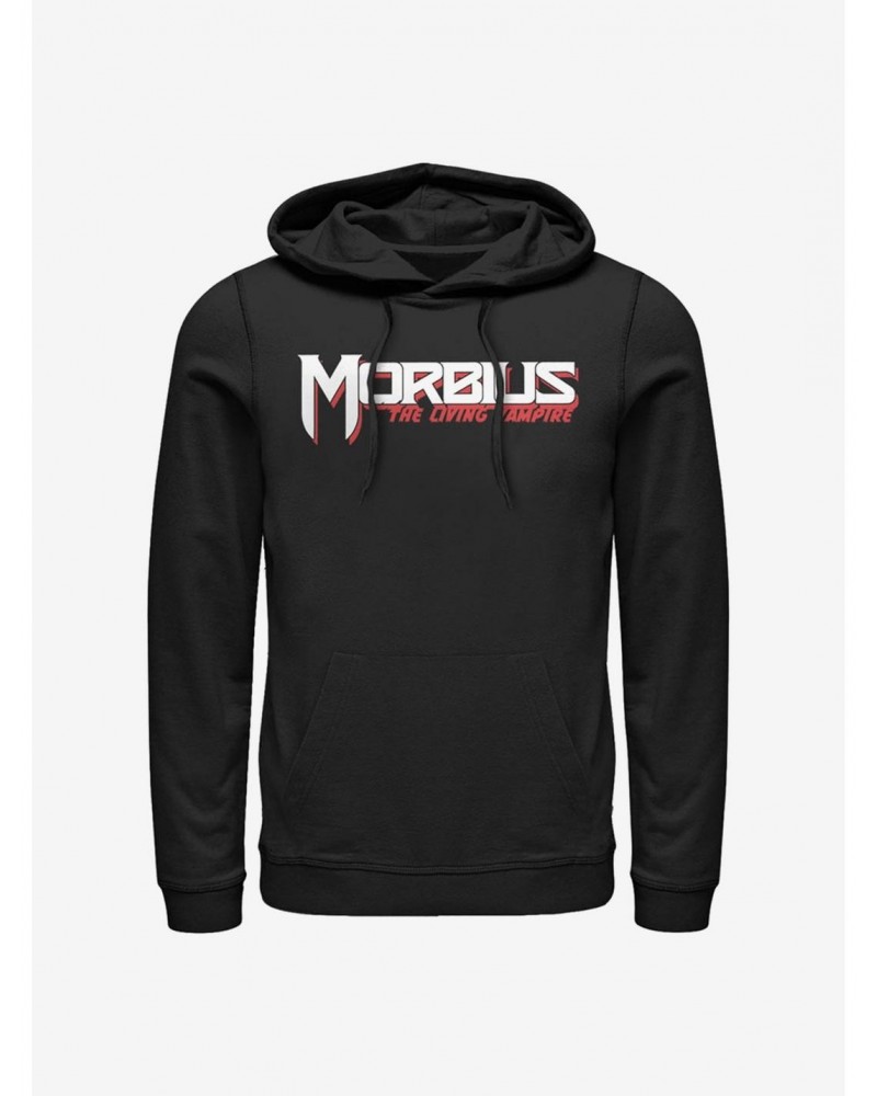 Marvel Morbius Vampire Bold Title Hoodie $15.09 Hoodies