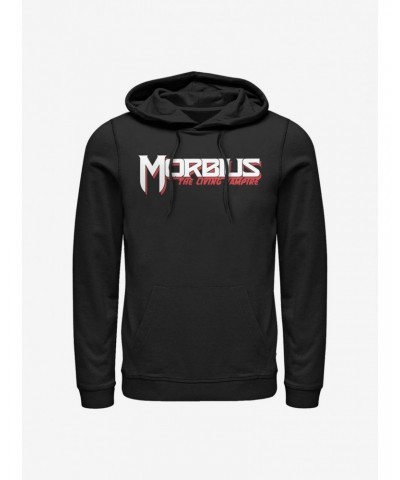 Marvel Morbius Vampire Bold Title Hoodie $15.09 Hoodies