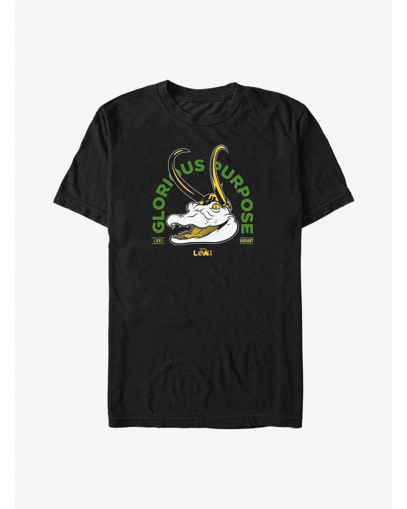 Marvel Loki Gator Loki Glorious Purpose Big & Tall T-Shirt $10.05 T-Shirts