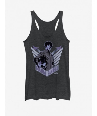 Marvel Captain Marvel Wings for Maria Girls Tank $7.46 Tanks