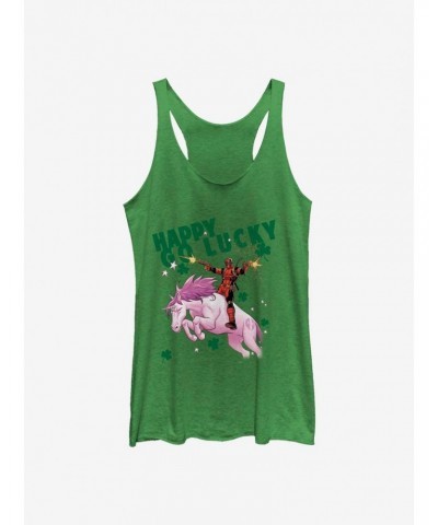 Marvel Deadpool Charm Lucky Girls Tank $8.50 Tanks