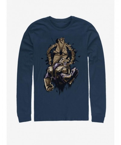 Marvel Avengers: Endgame Over Shoulder Long-Sleeve T-Shirt $10.00 T-Shirts