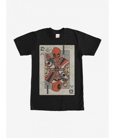 Marvel Deadpool Playing Card T-Shirt $5.74 T-Shirts