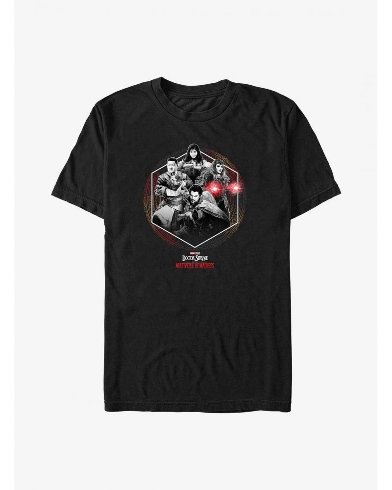 Marvel Doctor Strange in the Multiverse of Madness Group Badge Big & Tall T-Shirt $11.24 T-Shirts