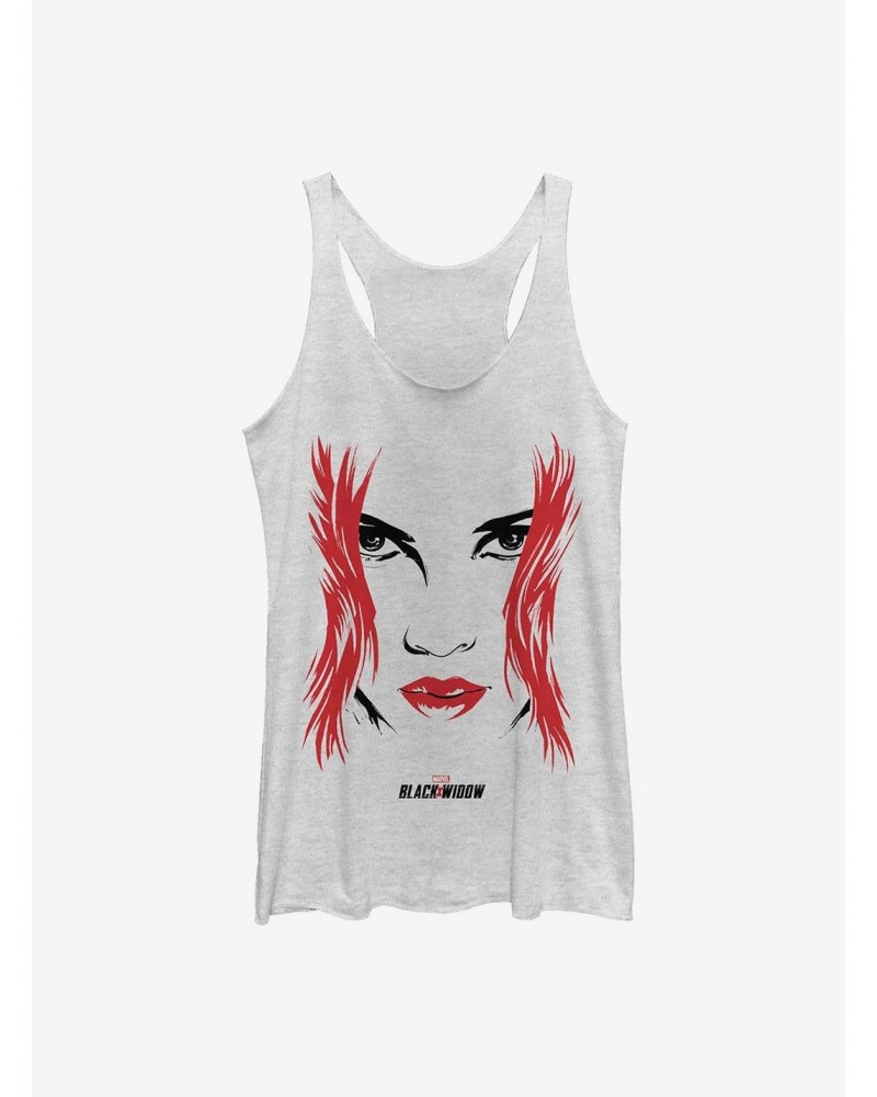 Marvel Black Widow Widow Face Girls Tank $8.29 Tanks