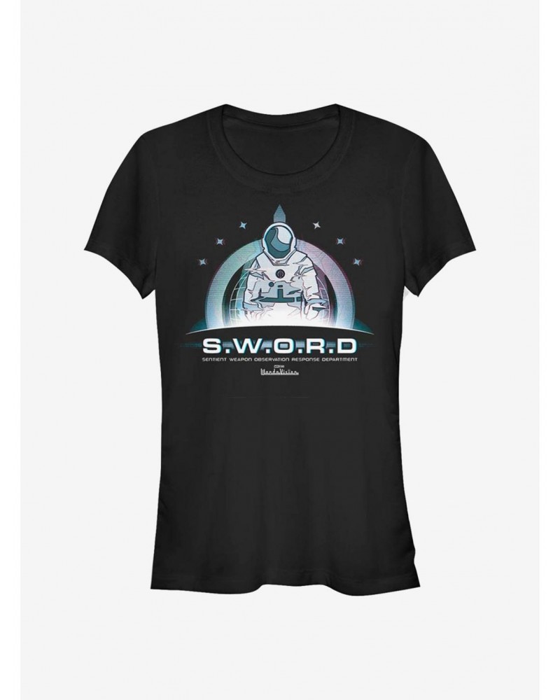 Marvel WandaVision S.W.O.R.D Mission Girls T-Shirt $7.17 T-Shirts