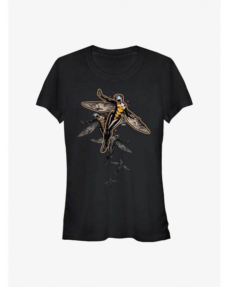 Marvel Ant-Man Wasp Flight Girls T-Shirt $7.77 T-Shirts