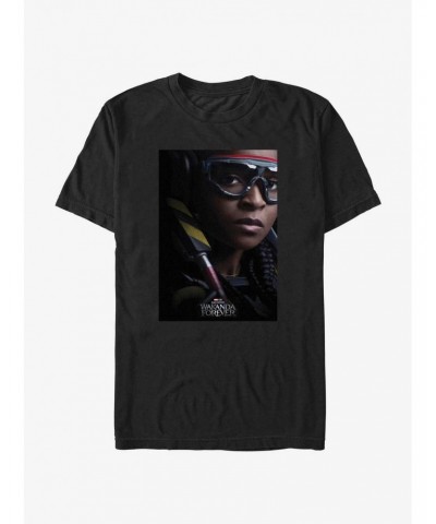 Marvel Black Panther: Wakanda Forever Iron Heart Movie Poster T-Shirt $6.69 T-Shirts