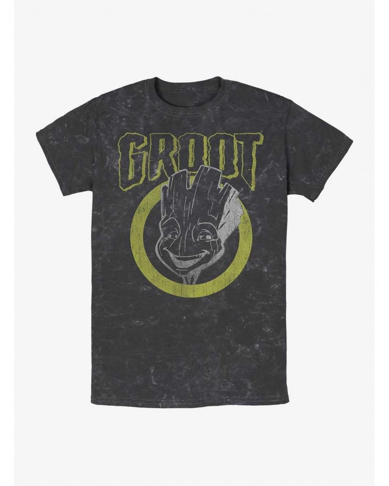 Marvel Grunge Groot Mineral Wash T-Shirt $8.91 T-Shirts