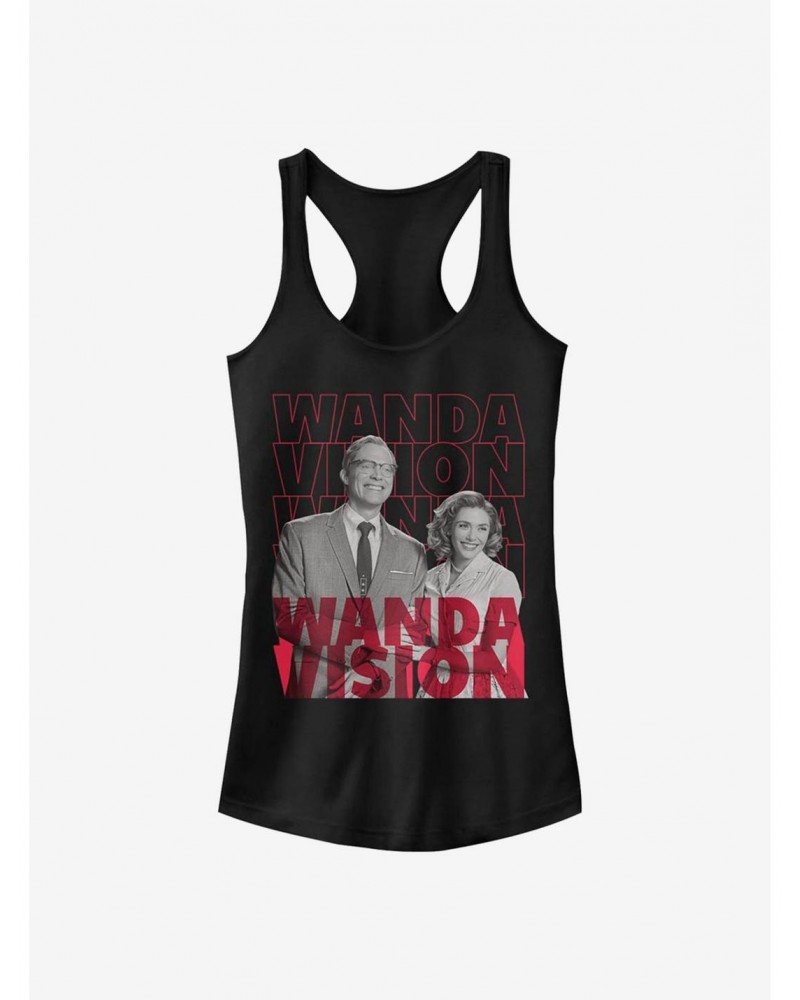 Marvel WandaVision Repeating Text Girls Tank $9.36 Tanks