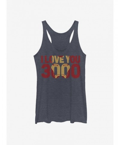 Marvel Avengers: Endgame Iron Man Love You 3000 Girls Tank $8.29 Tanks