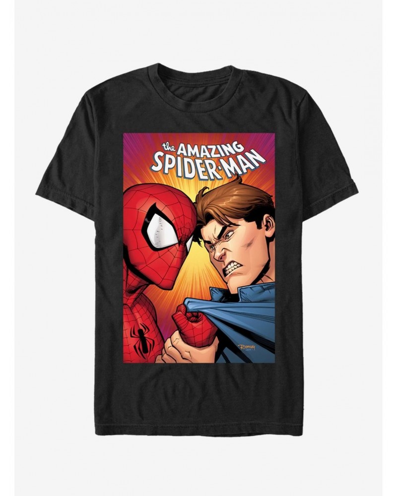 Marvel Spider-Man Fight Aug.18 T-Shirt $9.56 T-Shirts