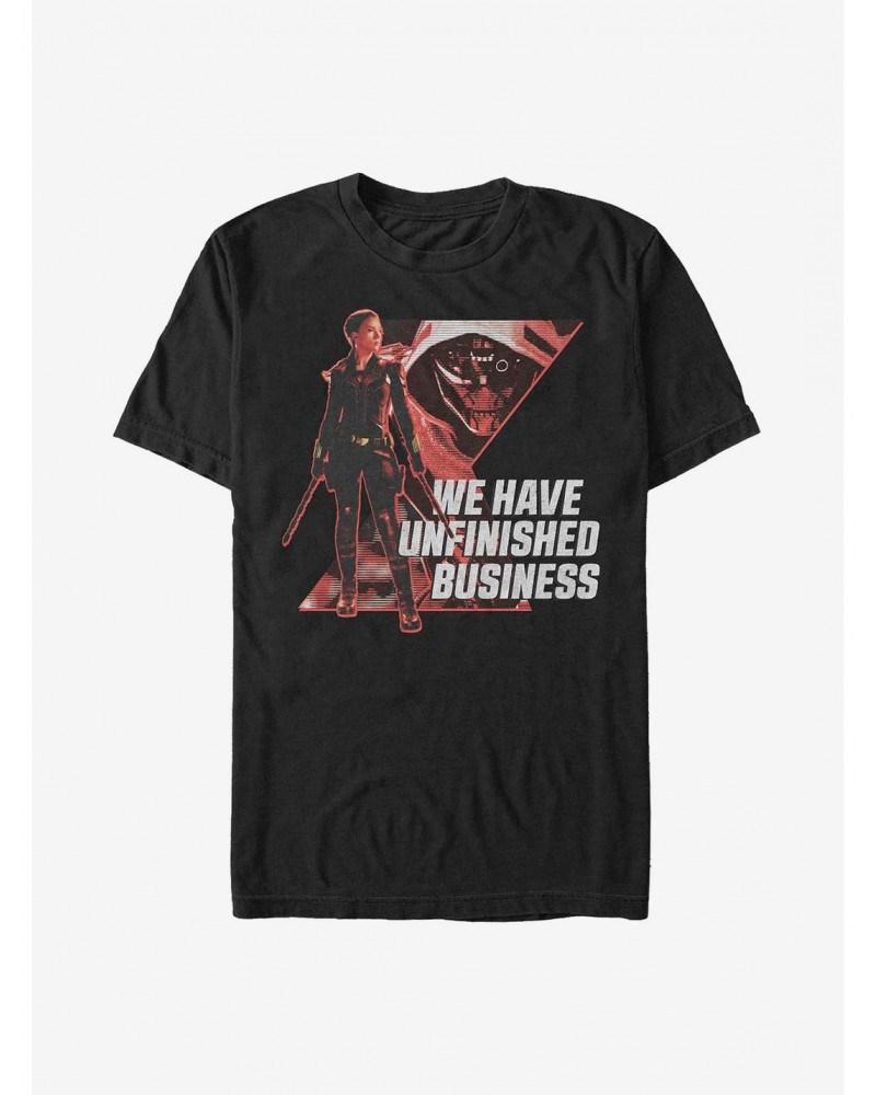 Marvel Black Widow Unfinished Business T-Shirt $5.93 T-Shirts