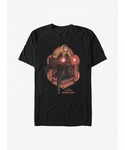 Marvel Doctor Strange In The Multiverse Of Madness Wanda Mandala T-Shirt $9.56 T-Shirts