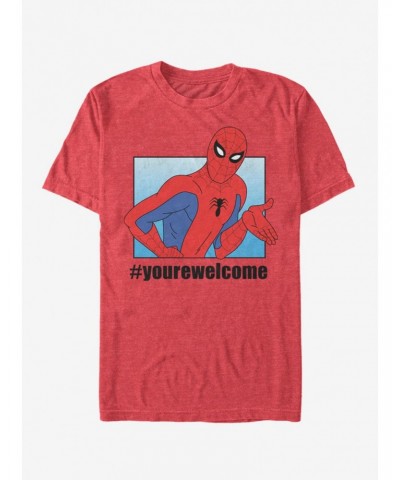Marvel Spider-Man yourewelcome T-Shirt $8.22 T-Shirts