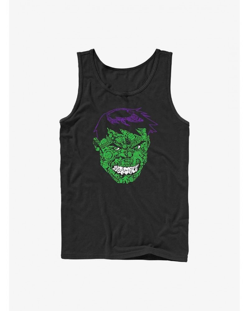 Marvel Hulk Hulkface Icons Tank $6.77 Tanks