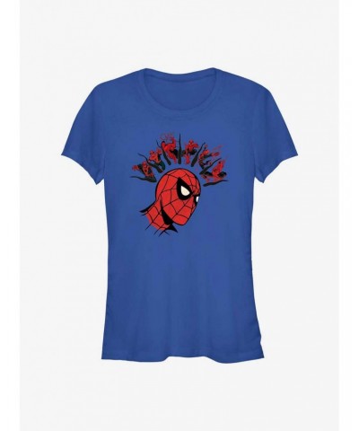Marvel Spider-Man 60th Anniversary Spidey Senses Girls T-Shirt $6.97 T-Shirts