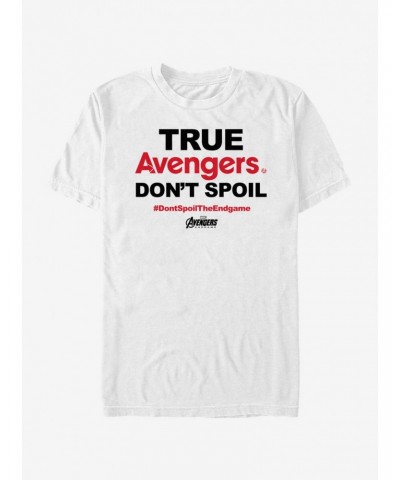 Marvel Avengers: Endgame Do Not Spoil T-Shirt $6.31 T-Shirts