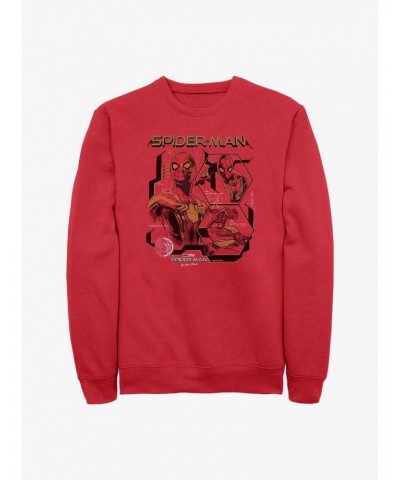 Marvel Spider-Man: No Way Home Tony's Gift Crew Sweatshirt $13.58 Sweatshirts