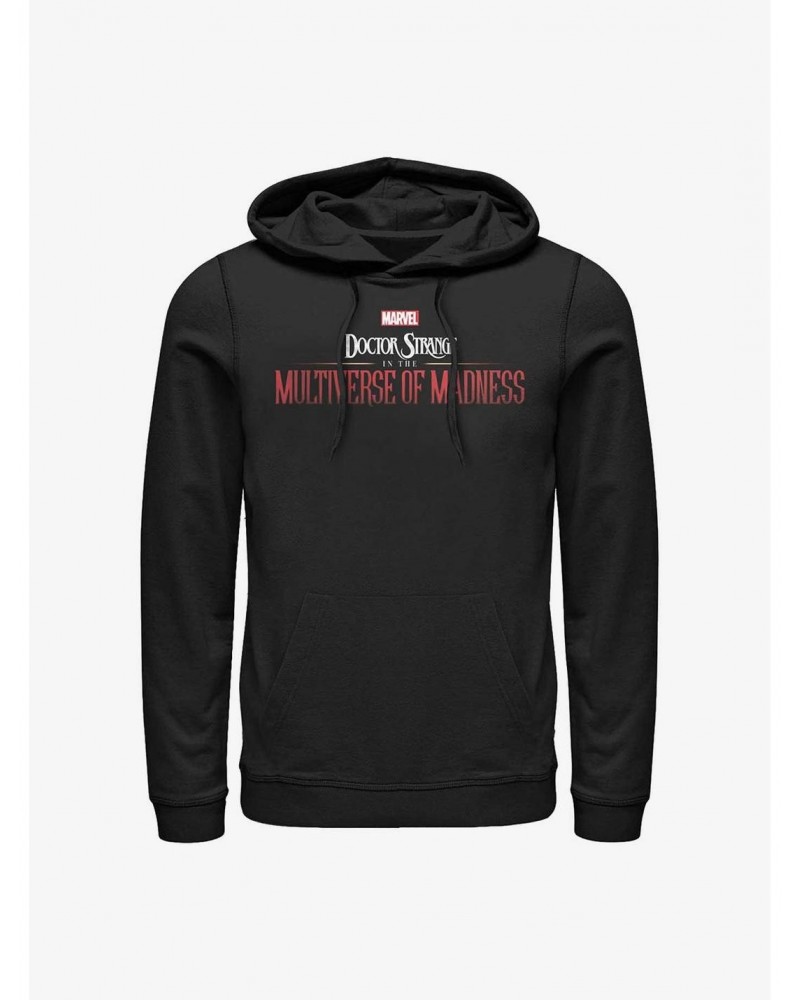 Marvel Doctor Strange In The Multiverse Of Madness TItle Hoodie $15.80 Hoodies