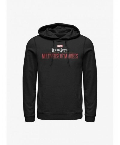 Marvel Doctor Strange In The Multiverse Of Madness TItle Hoodie $15.80 Hoodies