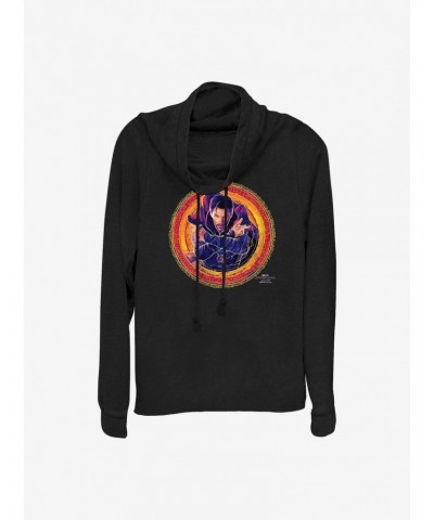 Marvel Spider-Man Doctor Strange Portrait Cowlneck Long-Sleeve Girls Top $15.80 Tops