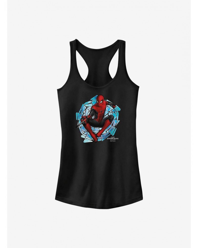 Marvel Spider-Man Spinning Webs Girls Tank $7.37 Tanks