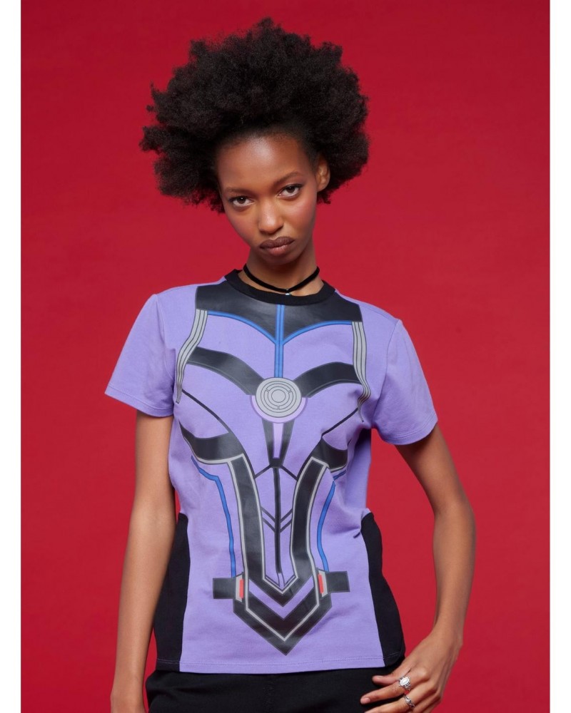 Her Universe Marvel Ant-Man And The Wasp: Quantumania Cassie Cosplay Girls T-Shirt $12.37 T-Shirts