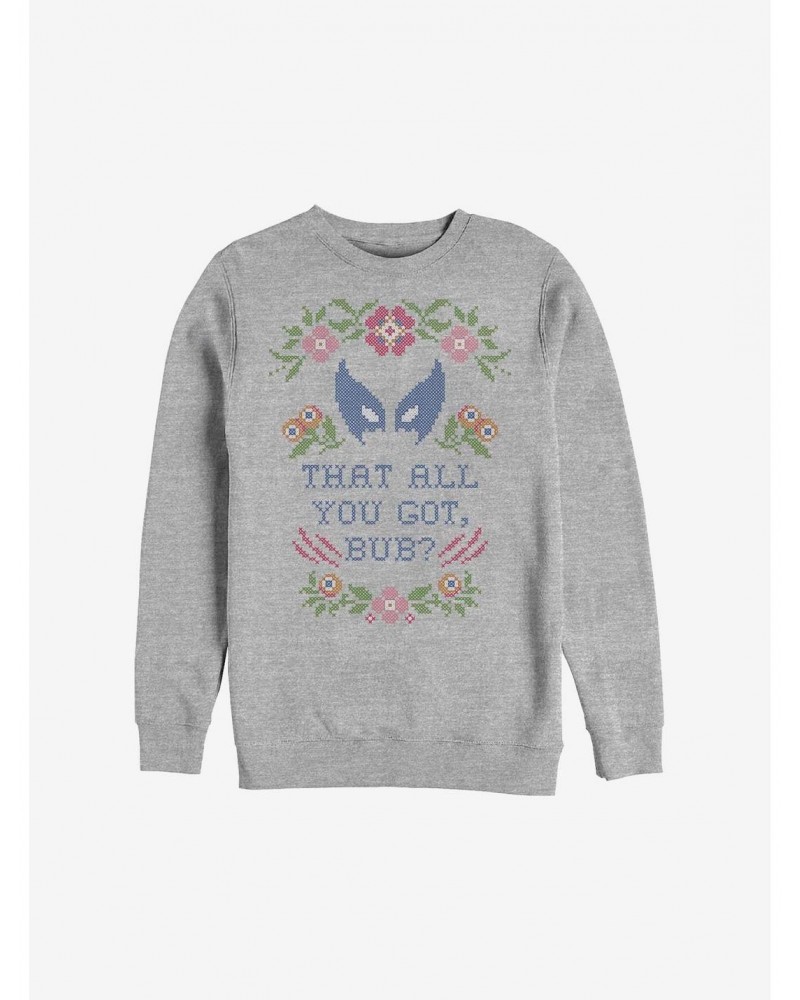 Marvel X-Men Wolverine That All Holiday Sweatshirt $11.81 Sweatshirts