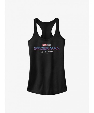 Marvel Spider-Man: No Way Home Logo Girls Tank $7.57 Tanks