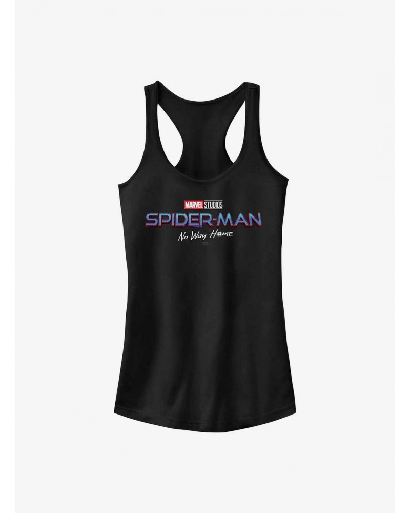 Marvel Spider-Man: No Way Home Logo Girls Tank $7.57 Tanks